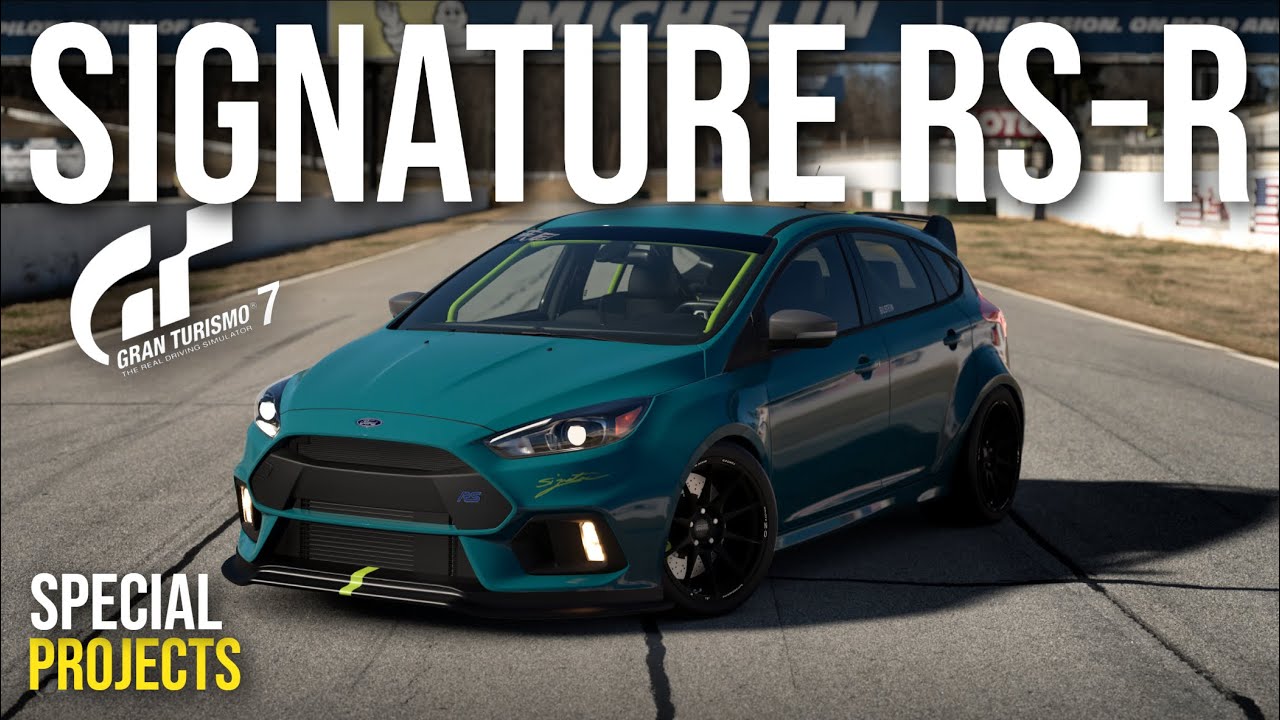 Gran Turismo 7 | Signature Series Focus RS-R Build Tutorial | GT7 Special Projects