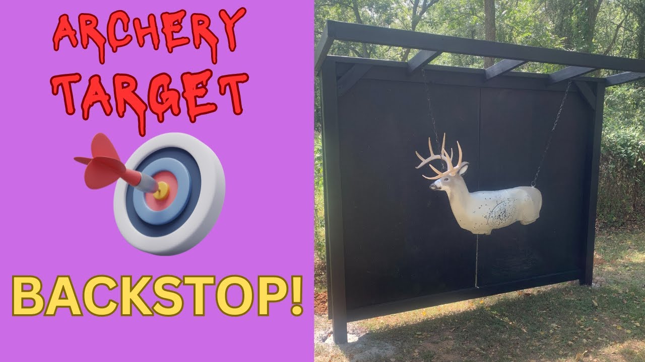 Ultimate DIY Archery Backstop for Home Ranges