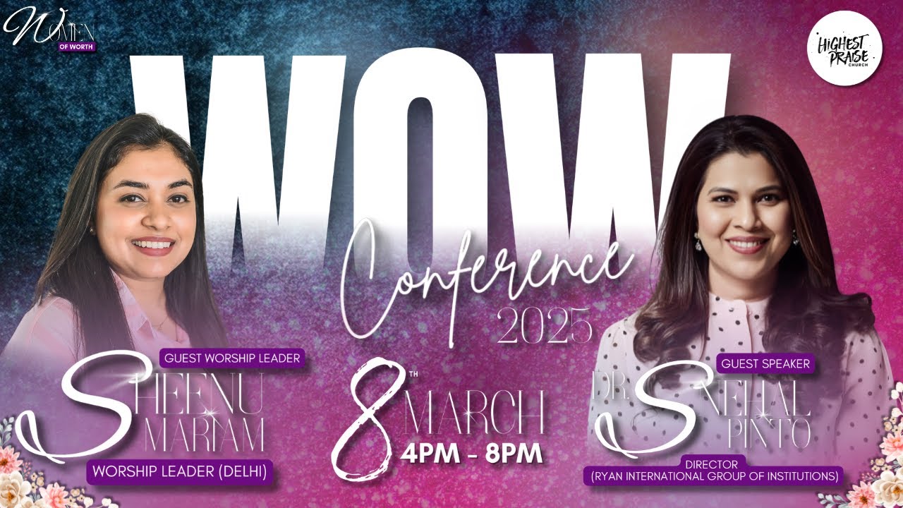 Highest Praise Church | Online Experience | Woman Of Worth 2025 ft. Snehal Pinto and Sheenu Mariam