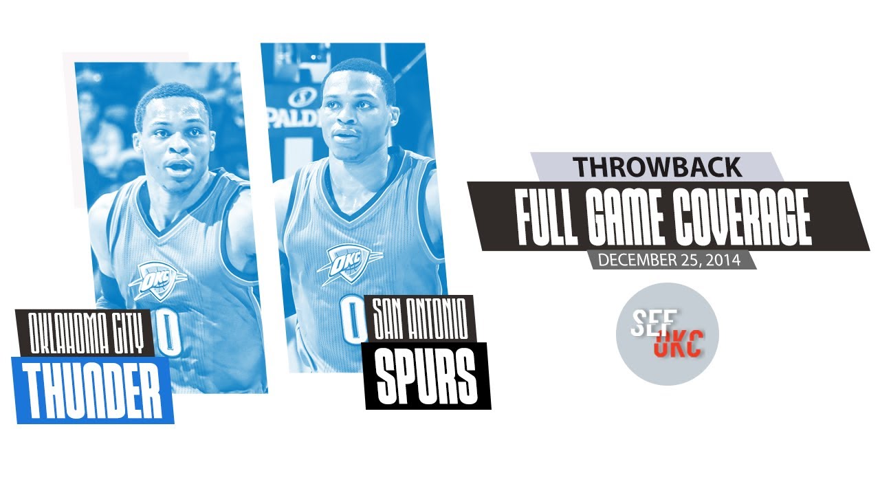 OKC Stuns The Spurs On 2014 Christmas Day | Full Classic Game - 12.25.14