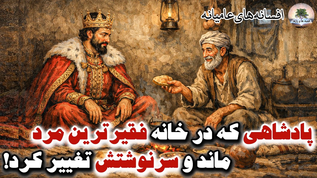 سرونوشت عجیب دو پسر پادشاه که در یک شب ازدواج کردند و در یک شب بچه دار شدند! - قصه های کهن برای خواب