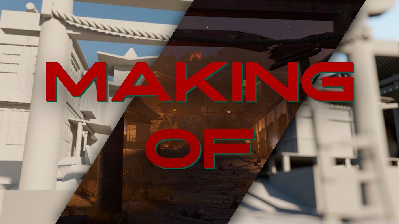 Japanese-style environment in Unreal Engine