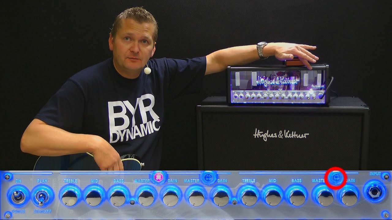 Hughes & Kettner TubeMeister 36 und Cabinet TM212 mit G-Lab GCS-1