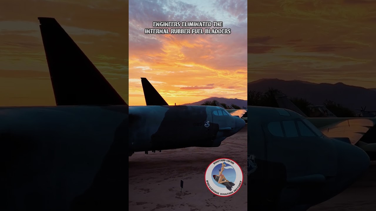 Конструктивные изменения B-52 модели G в @PimaAirSpaceMuseum #b52 #b52g #buff #pimaairandspacemuseum