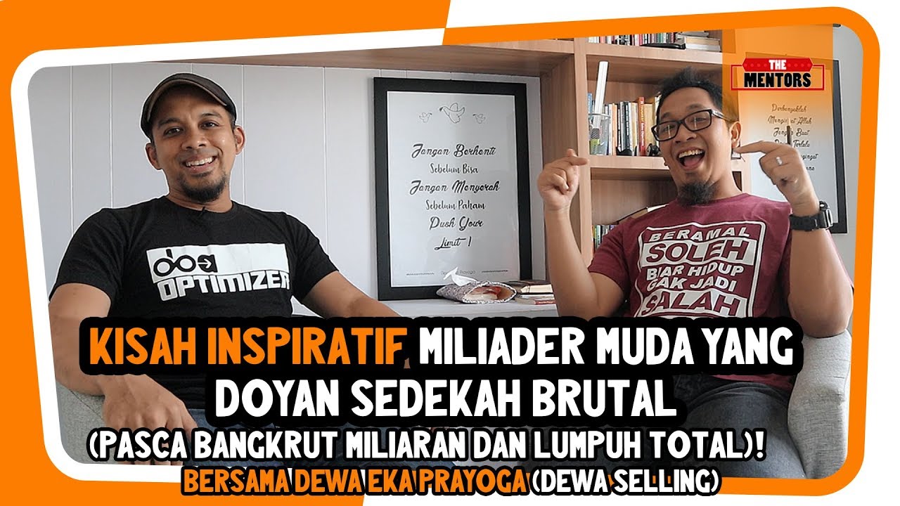 Kisah Inspiratif MILIARDER MUDA yang DOYAN SEDEKAH BRUTAL (Pasca BANGKRUT MILIARAN & LUMPUH TOTAL)❗