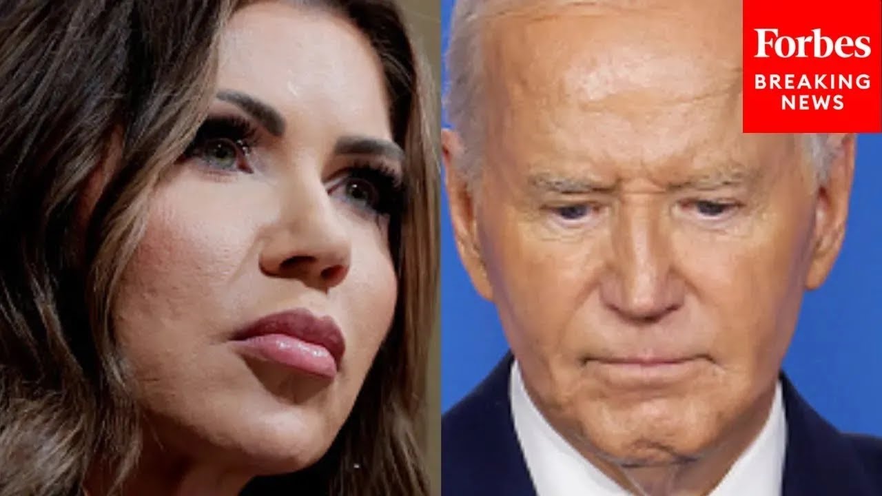 'Over Those Four Years Of Chaos And Destruction And Death...': Noem Tears Biden's Border Policies