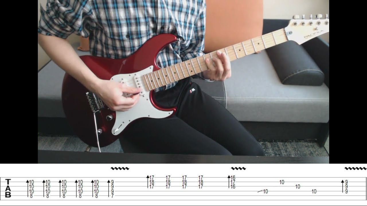 Latinia by The Eliminators guitar cover with tab
