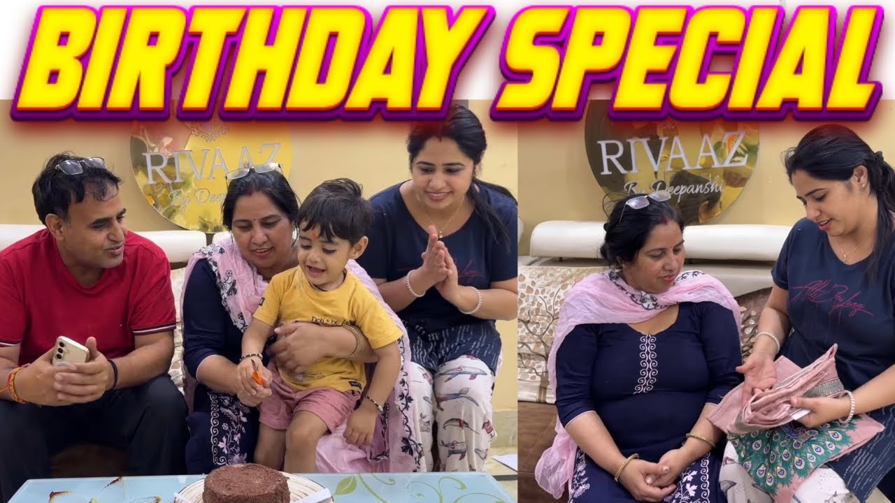 Mummy ko diya surprise 🥳 ||Deepanshirana #birthday #celebration #vlog 