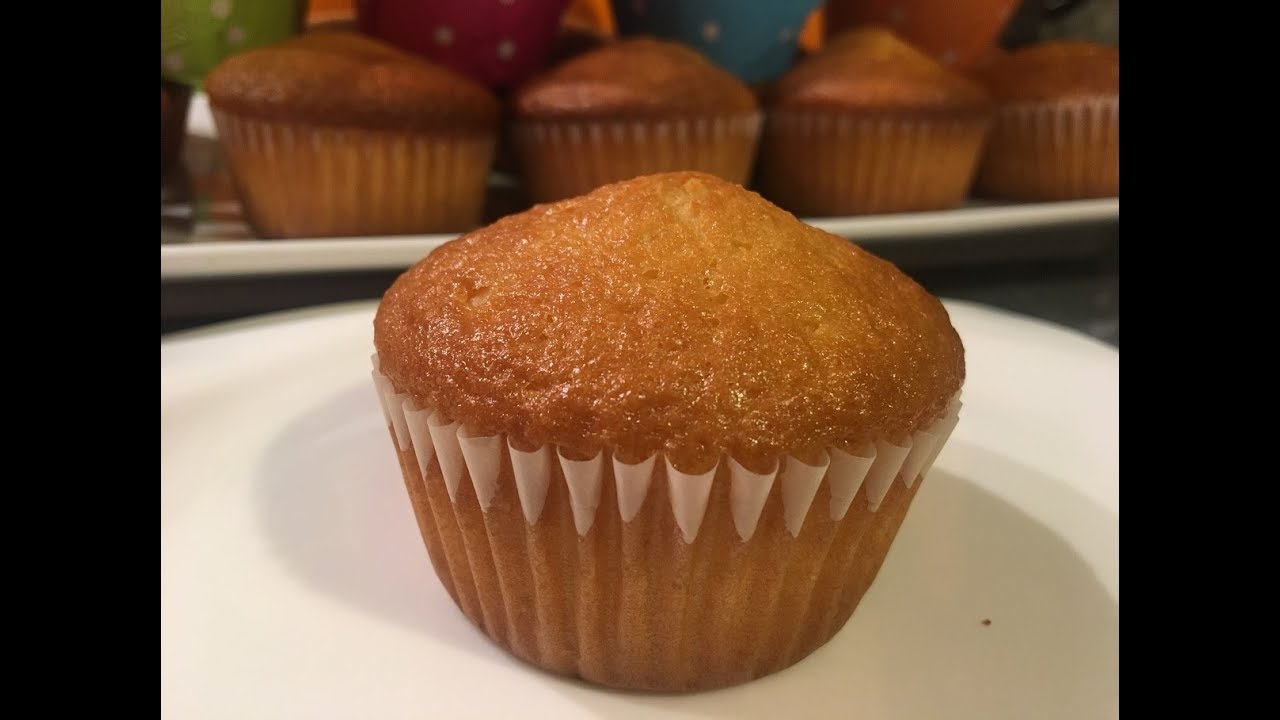 كاب كيك ماضلين في الخلاط ببيضة واحدة فقط اقتصادي كيجي خفيييف وهشيش / Orangen Muffins Cupcakes