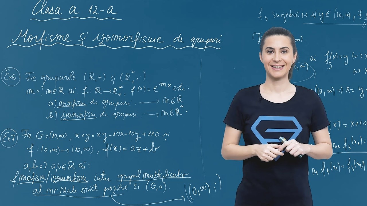 Structuri algebrice. Morfisme și izomorfisme. Ex cu parametri – Bacalaureat Matematică, Subiect II.2