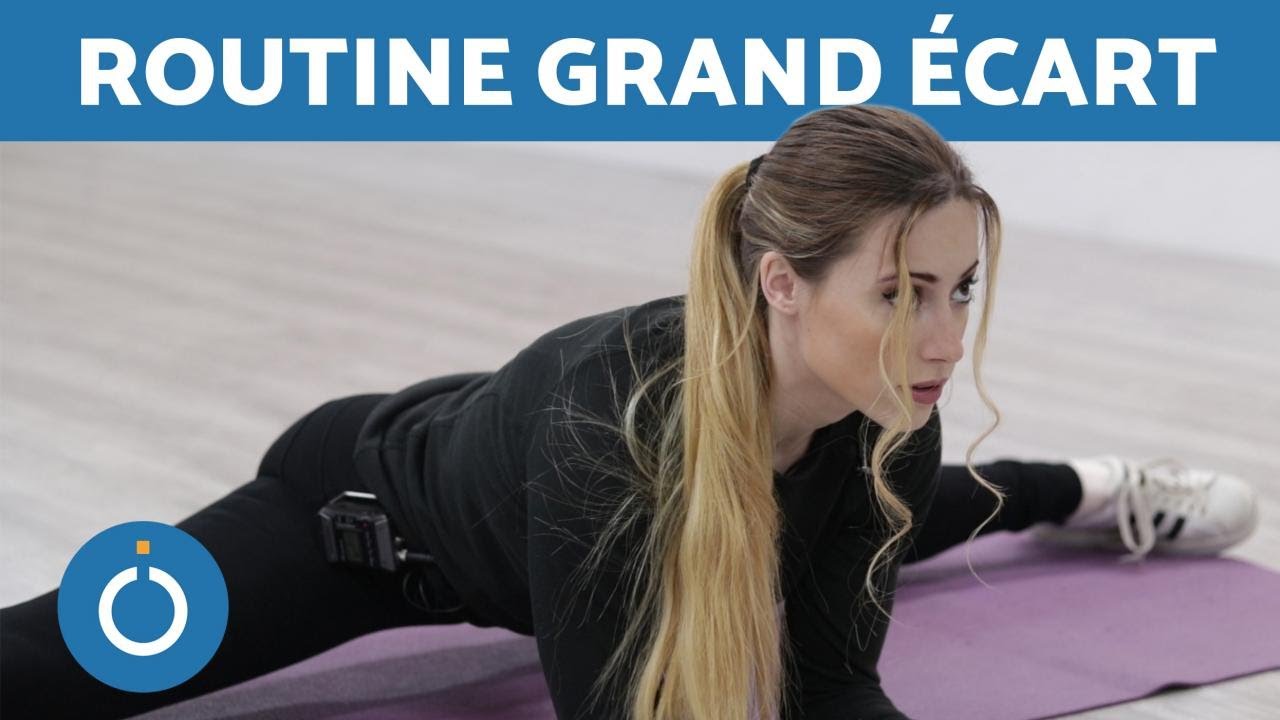 Exercices pour réussir le grand écart latéral (étirements)