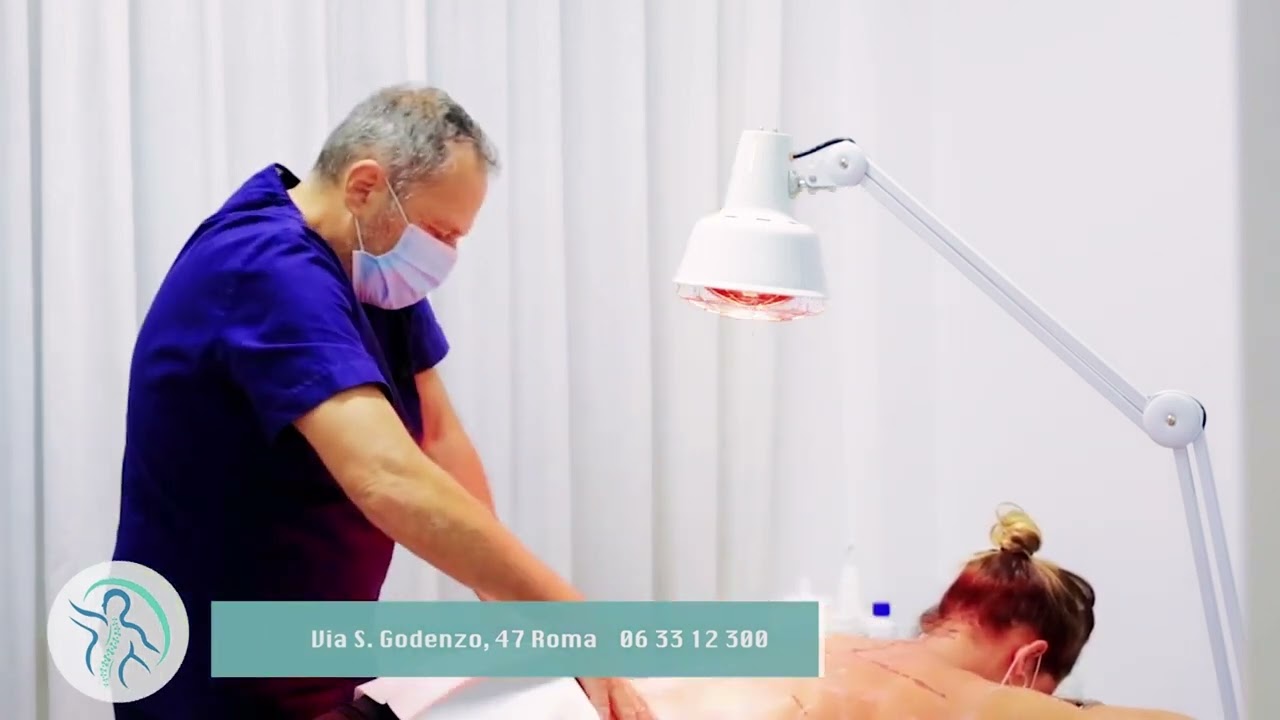 Trattamento di massoterapia sulla shiena