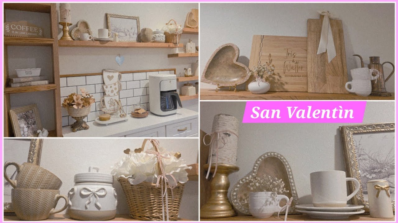 Decoración San Valentìn Estación De Café!!