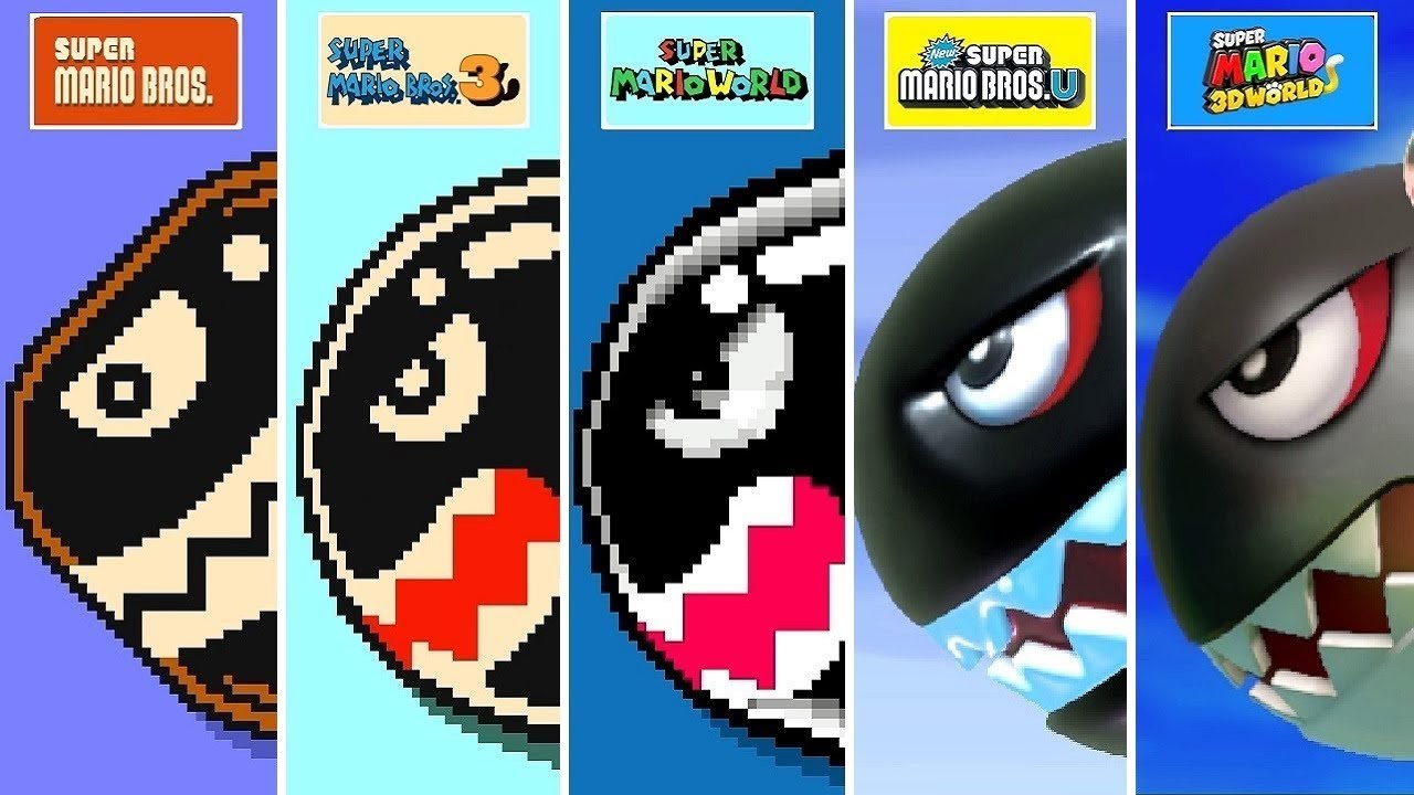Super Mario Maker 2 - Evolution of Banzai Bill