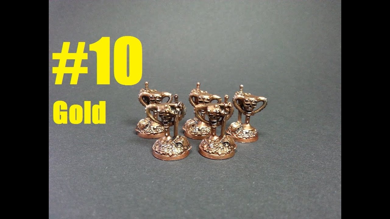 Miniaturen bemalen leicht gemacht #10 (Gold für Anfänger)