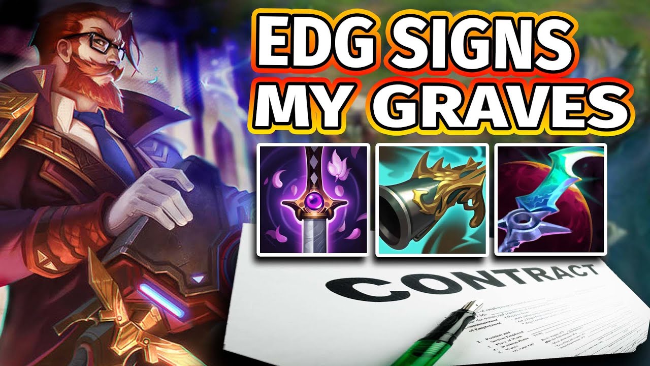 GRAVES POP OFF SO HARD THAT EDG IS LOOKING TO SIGN ME - League of Legends