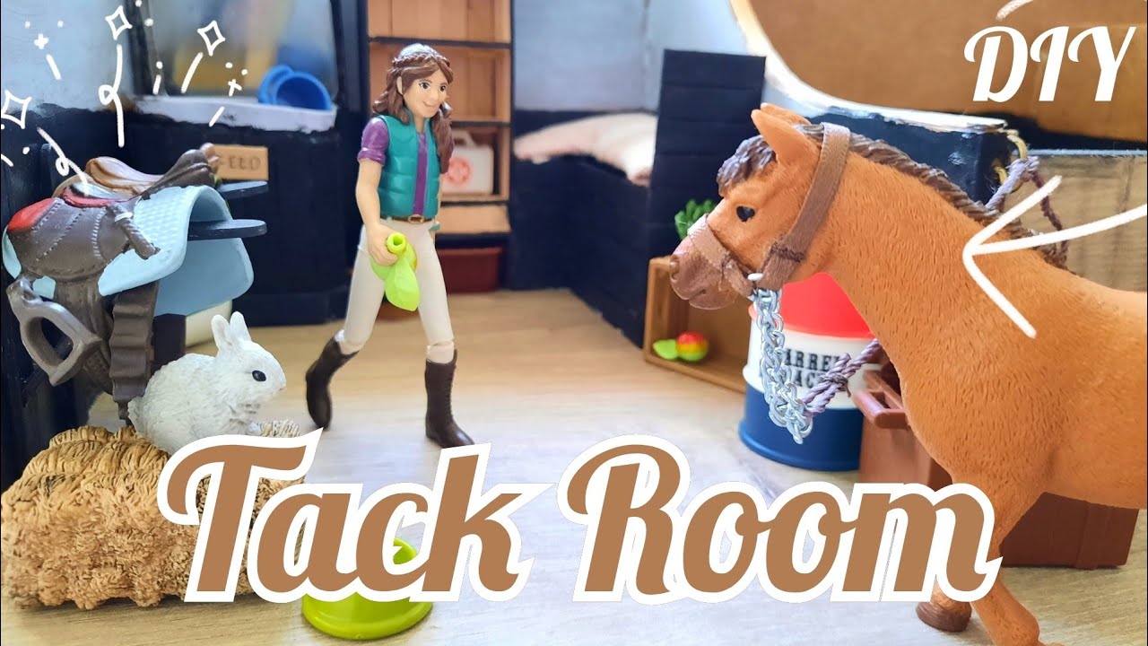 Комната для хранения амбаров своими руками Schleich (Часть 1) || Ремонт серии «Выставочный амбар»...