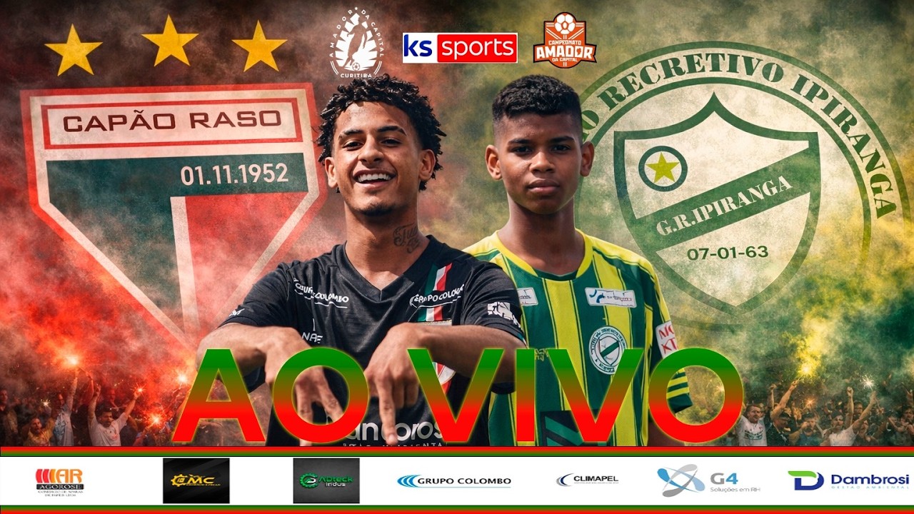 CAP&Atilde;O RASO X GR&Ecirc;MIO IPIRANGA | S&Eacute;RIE A - JUVENIL | SUBURBANA 2026