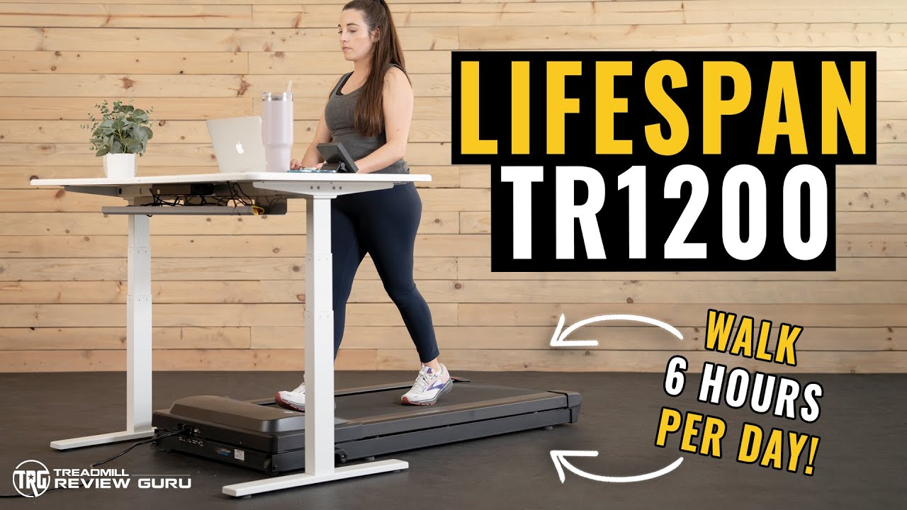 Обзор беговой дорожки LifeSpan TR1200 под столом