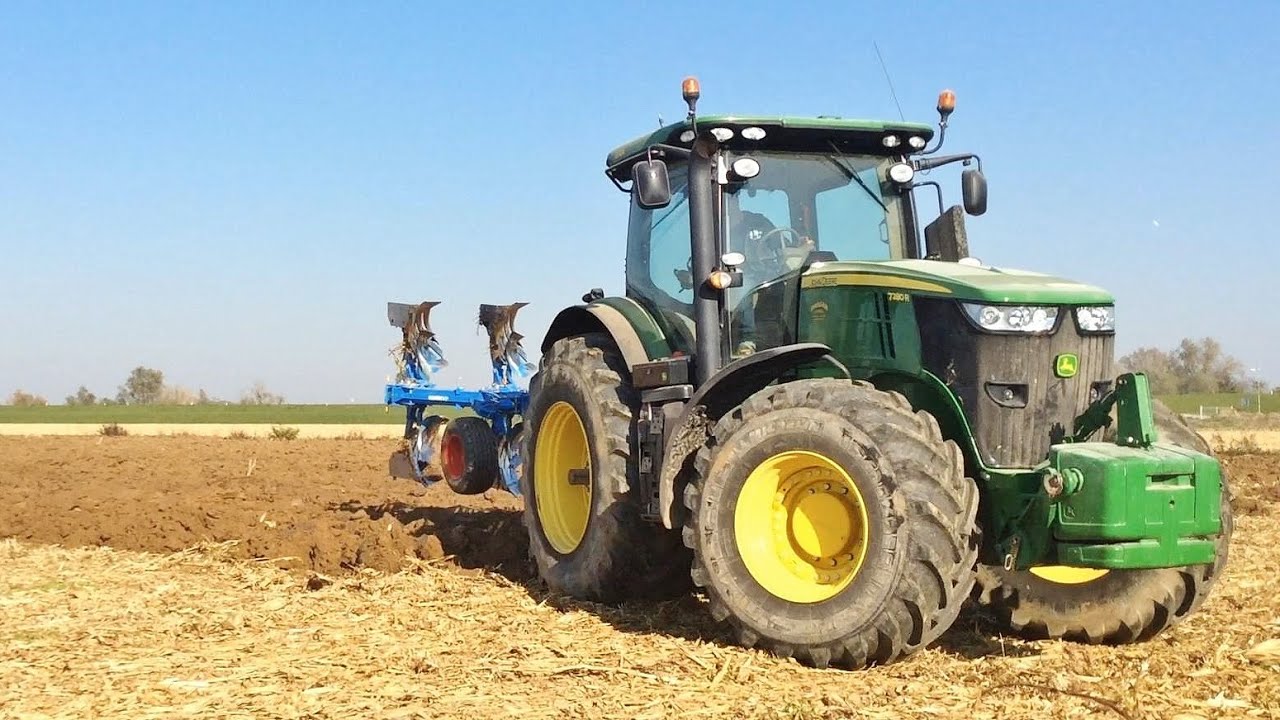 John Deere 7280 R + Lemken VariOpal 9