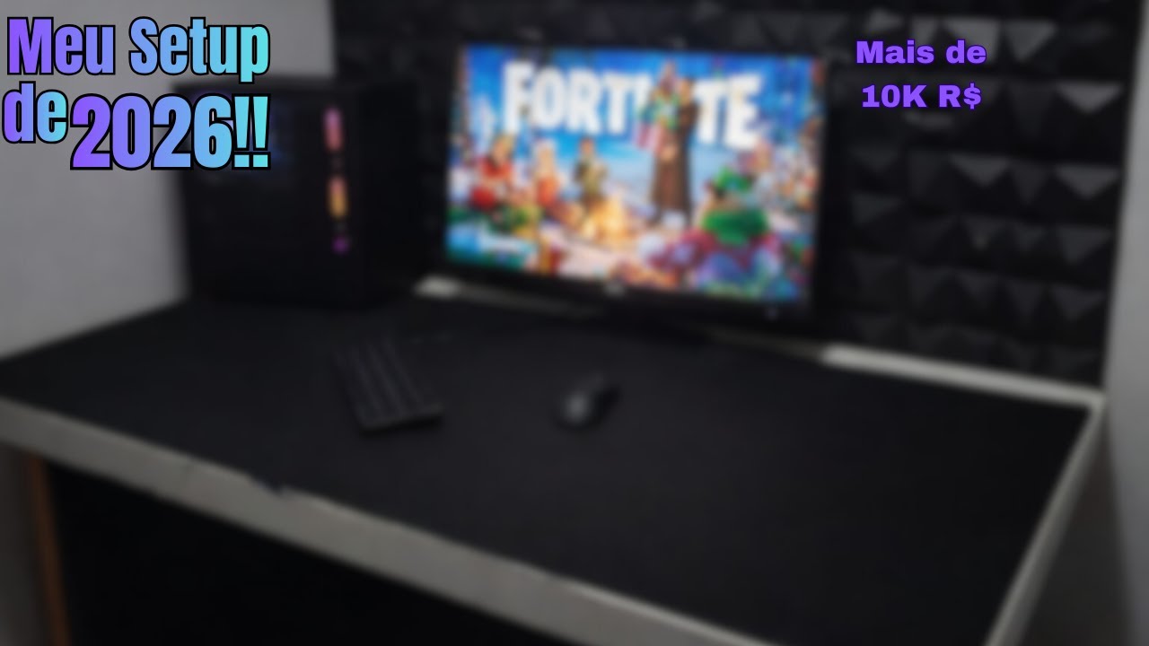 Meu SETUP pra COMPETIR EM 2026!!