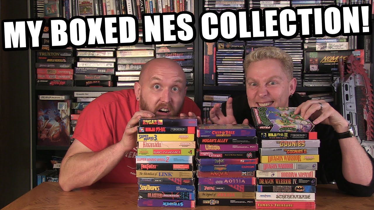 MY BOXED NES COLLECTION! - Happy Console Gamer