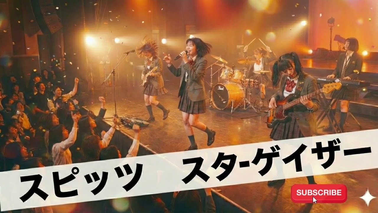 スピッツ　スターゲイザー｜Japanese Girls AI Rock Band｜邦楽カバー