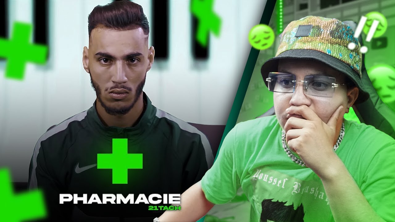 21 Tach - Pharmacie (Official Music Video) (Reaction)