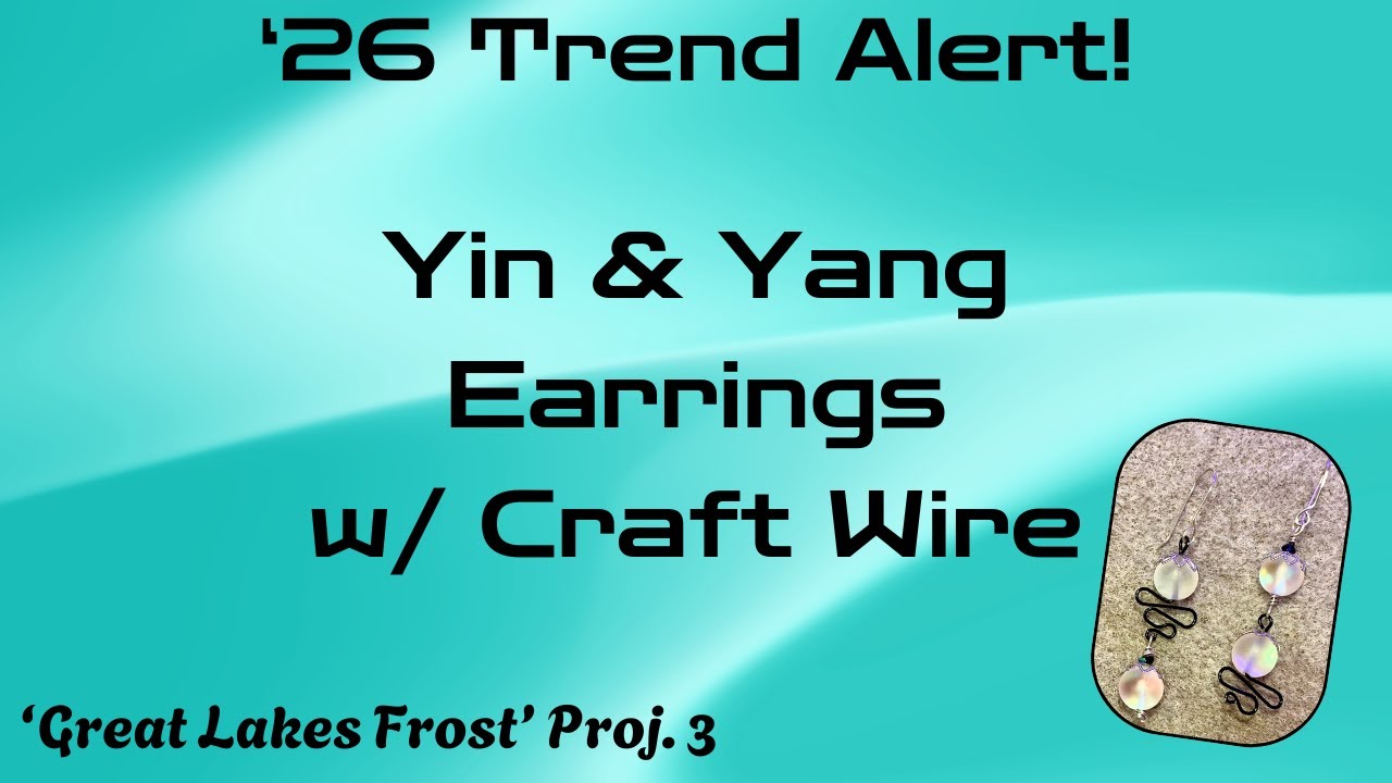 TRENDY EARRINGS Asymmetrical Mixed Metal Yin & Yang #earringsdesign #mixedmetals #jewelrymaking