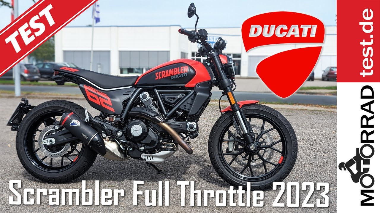 Ducati Scrambler Full Throttle | Test (deutsch) 2023