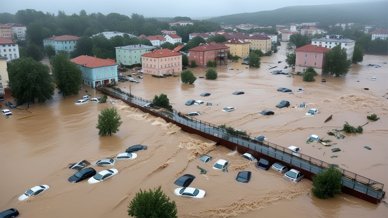 Трагедия в Сербии! Столица тонет, Белград затоплен, пострадали железнодорожные станции