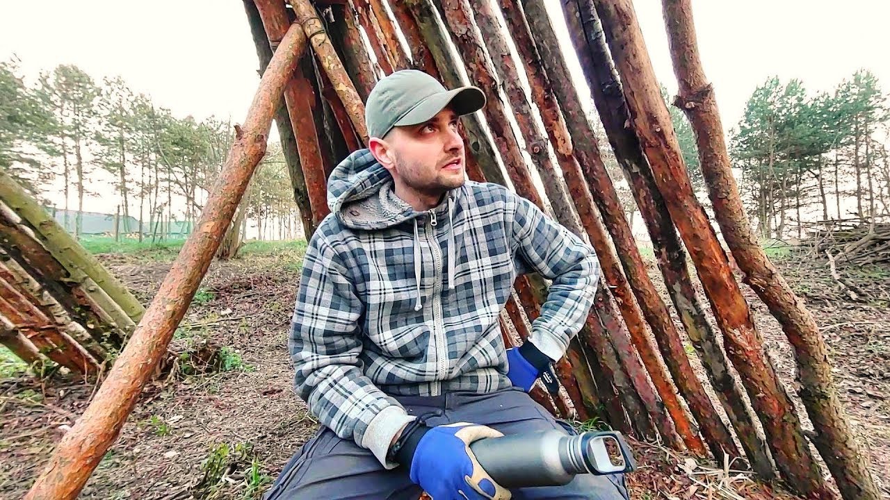 Podw&oacute;rkowy Bushcraft - budowa obozu cz.1