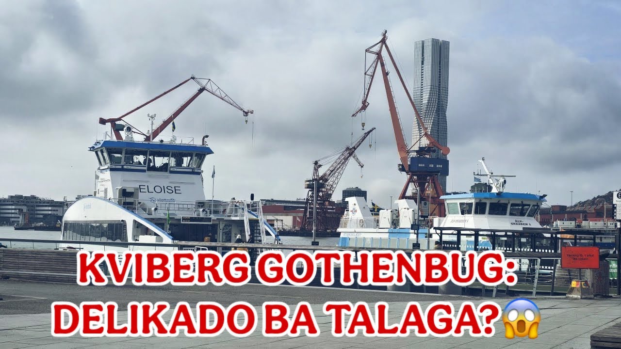 FILIPINA SWEDISH LIVE IN GOTHENBURG/ LUGAR &SWEDEN KINATATAKOTAN NG MGA LOCAL THE TRUth ABOUT Kvibeg