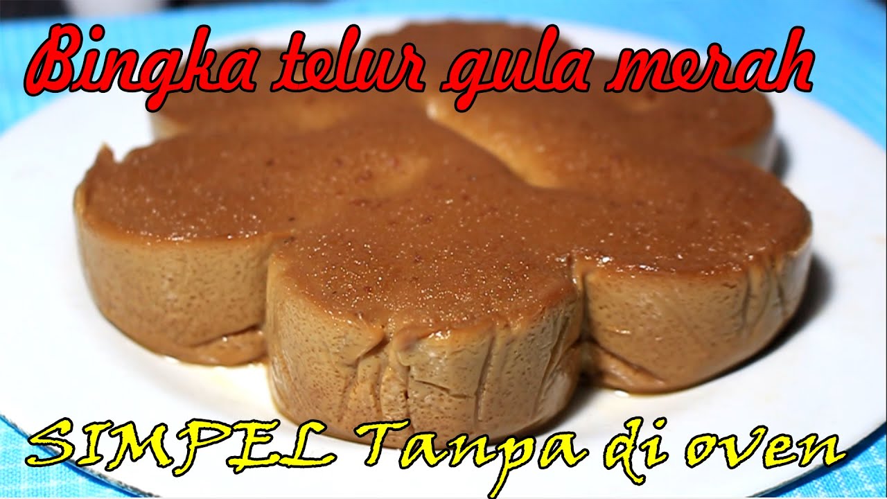 Cara membuat bingka gula merah kukus khas banjar | wadai sarikaya