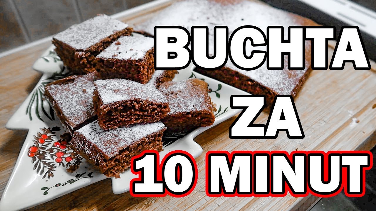 BUCHTA KTERÁ SE UPEČE ZA 10MINUT, JEDNODUCHÝ RECEPT