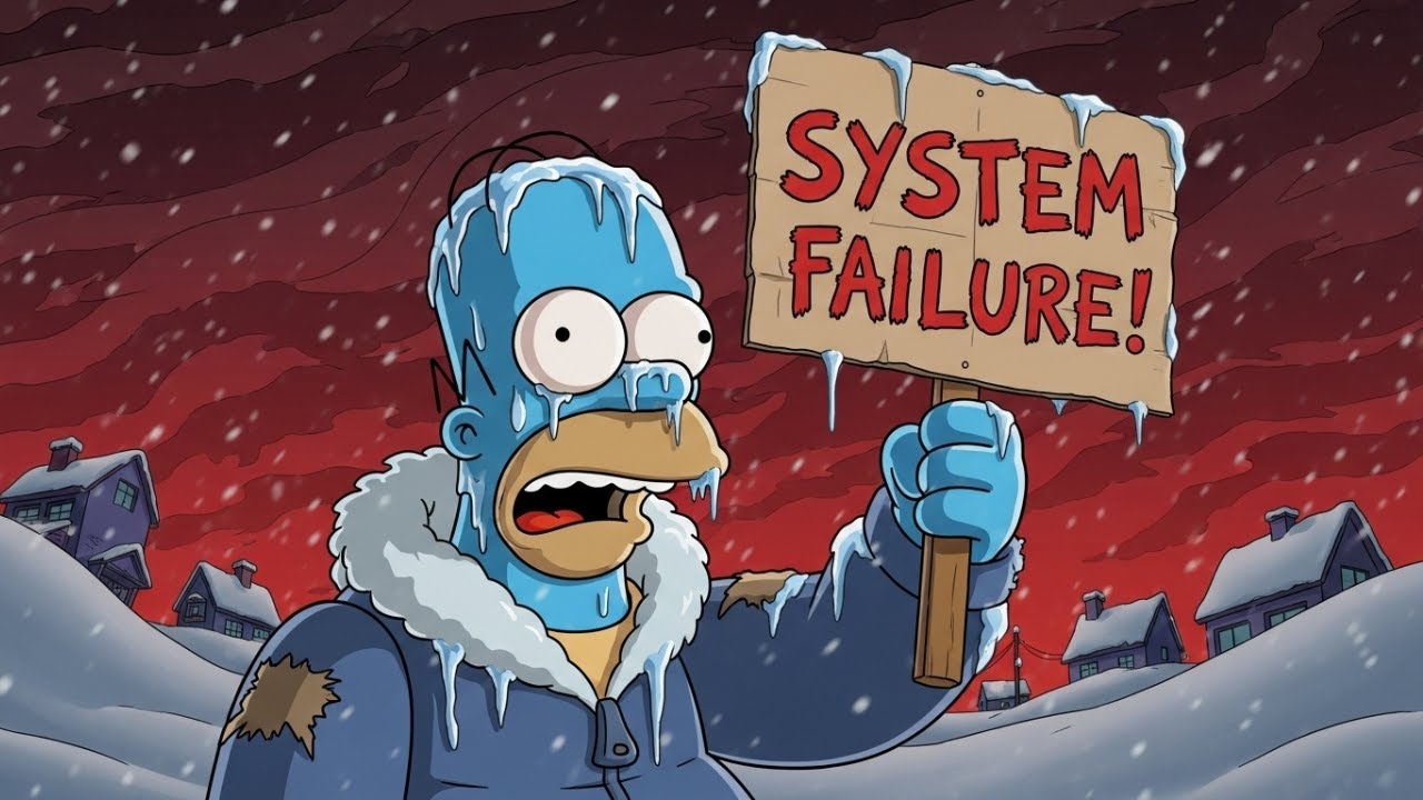 THE SIMPSONS WARNING: The US Blizzard Collapse 2026