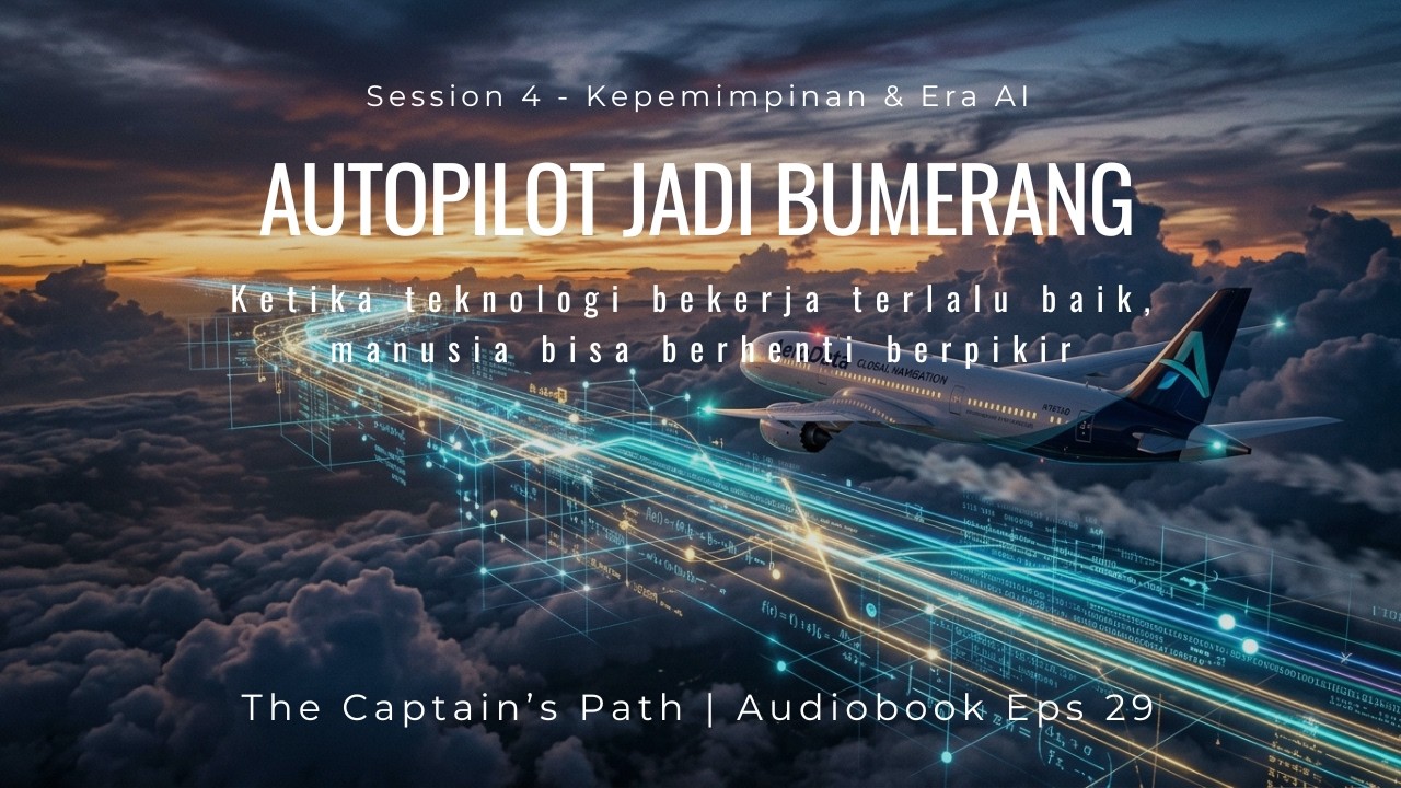 Ketika Autopilot Terlalu Dipercaya: Awal Masalah Kepemimpinan di Era AI  | The Captain's Path EPS 29