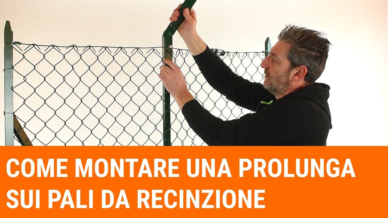 Come fissare una prolunga Vortek sui pali a T