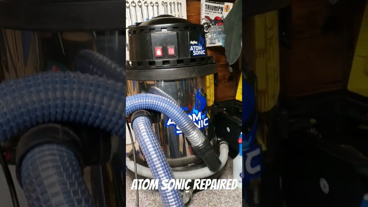 Atom Sonic Gutter Vac Repaired After Motor Burnout | 2025