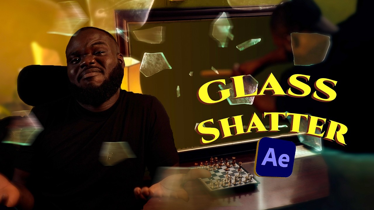 Recreating Asake's Glass-Shattering Scene In “ACTIVE” ft. Travis Scott | VFX Breakdown