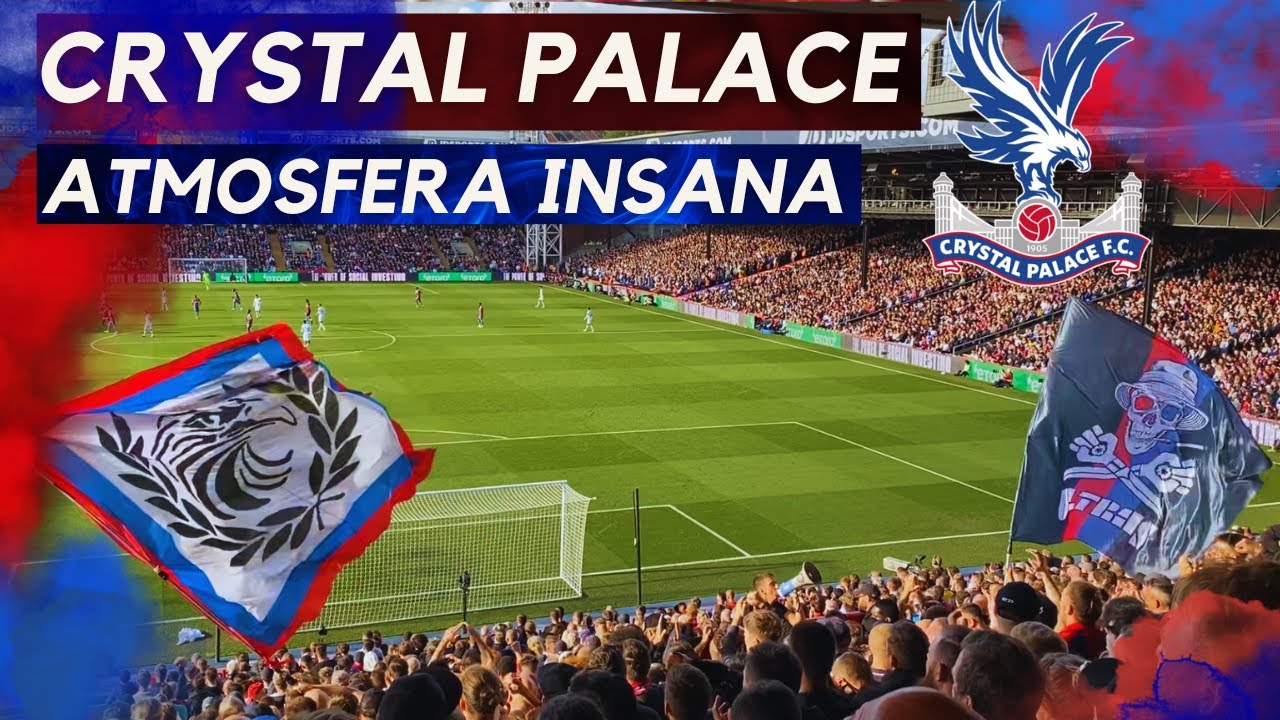 A melhor torcida de Londres dando show nas arquibancadas | Crystal Palace