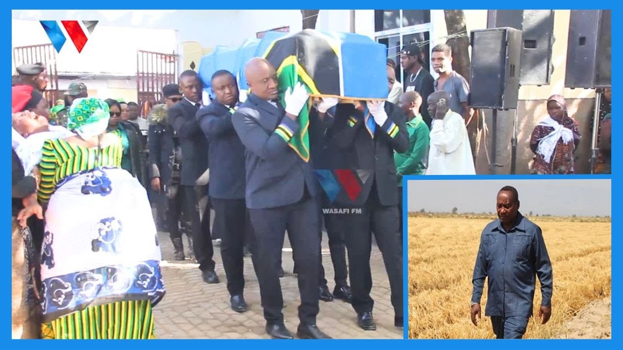 VIDEO: JENEZA LA MBUNGE MTEGA LAFUNIKWA BENDERA YA TAIFA NA BUNGE KWA HESHIMA, VILIO VYATANDA