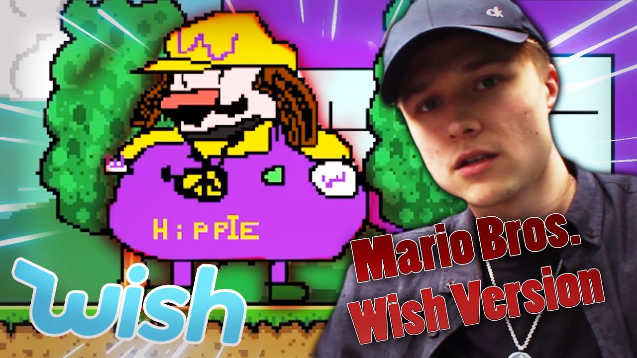 Wenn man Mario Bros. auf Wish bestellt.