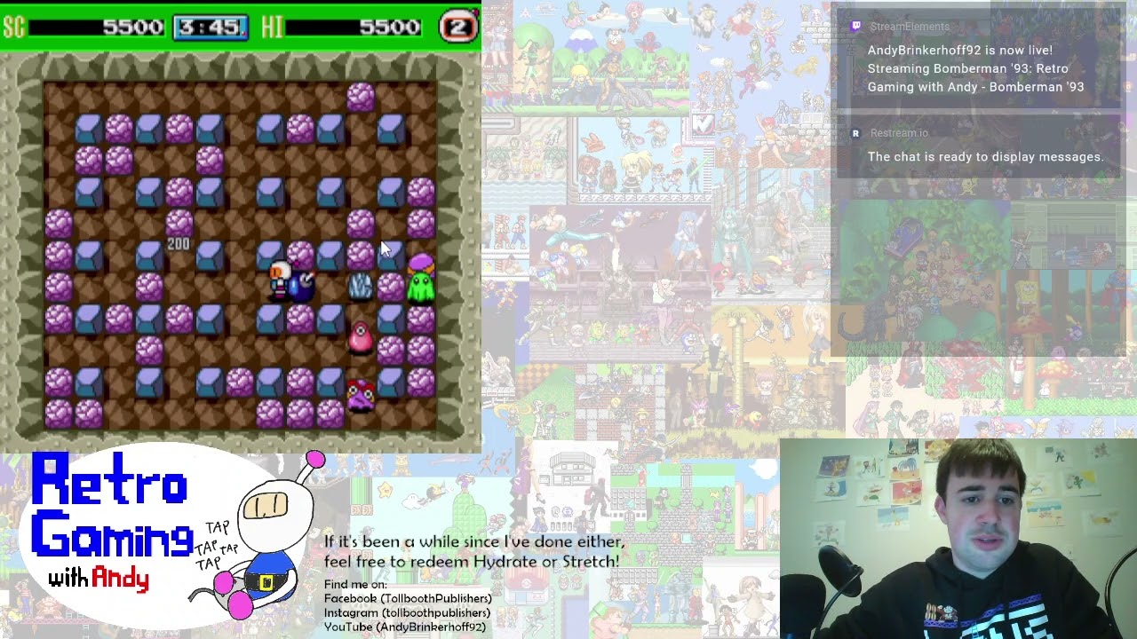 Retro Gaming with Andy - Bomberman '93 (Part 1)