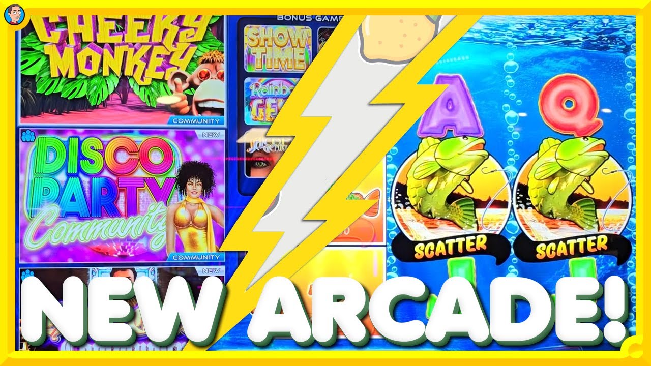 New Community Slots, Big Bass Arcade & Lots more!