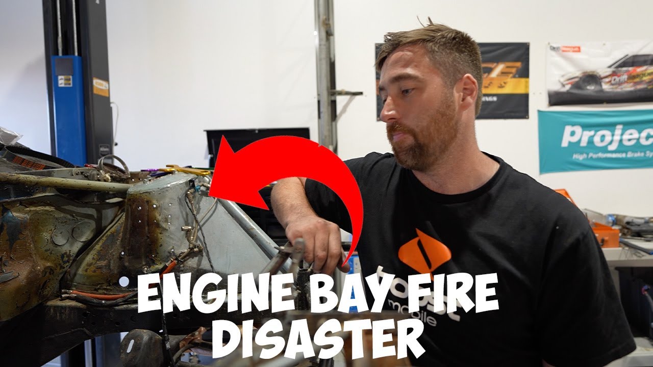 1000hp billet SR24 tear down post fire