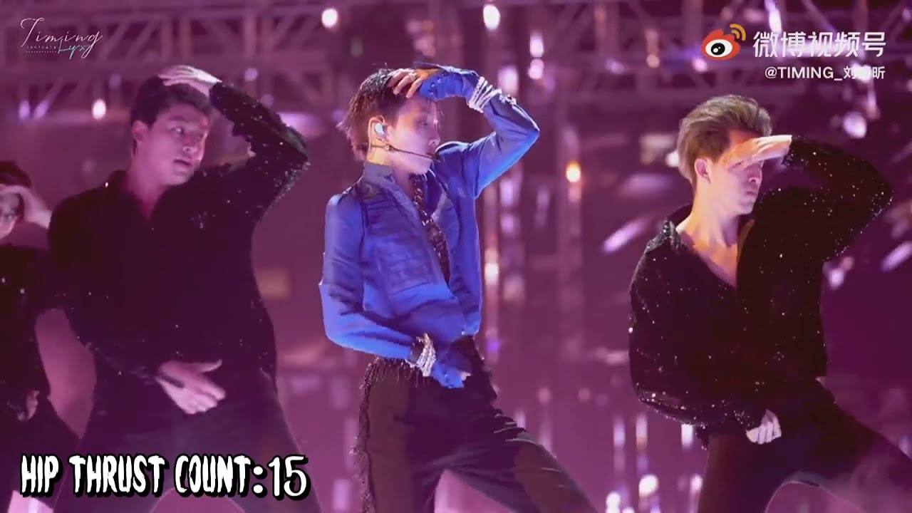 Liu Yuxin's first 'Of Course' stage with Hip Thrust count!! 🔥🔥🔥