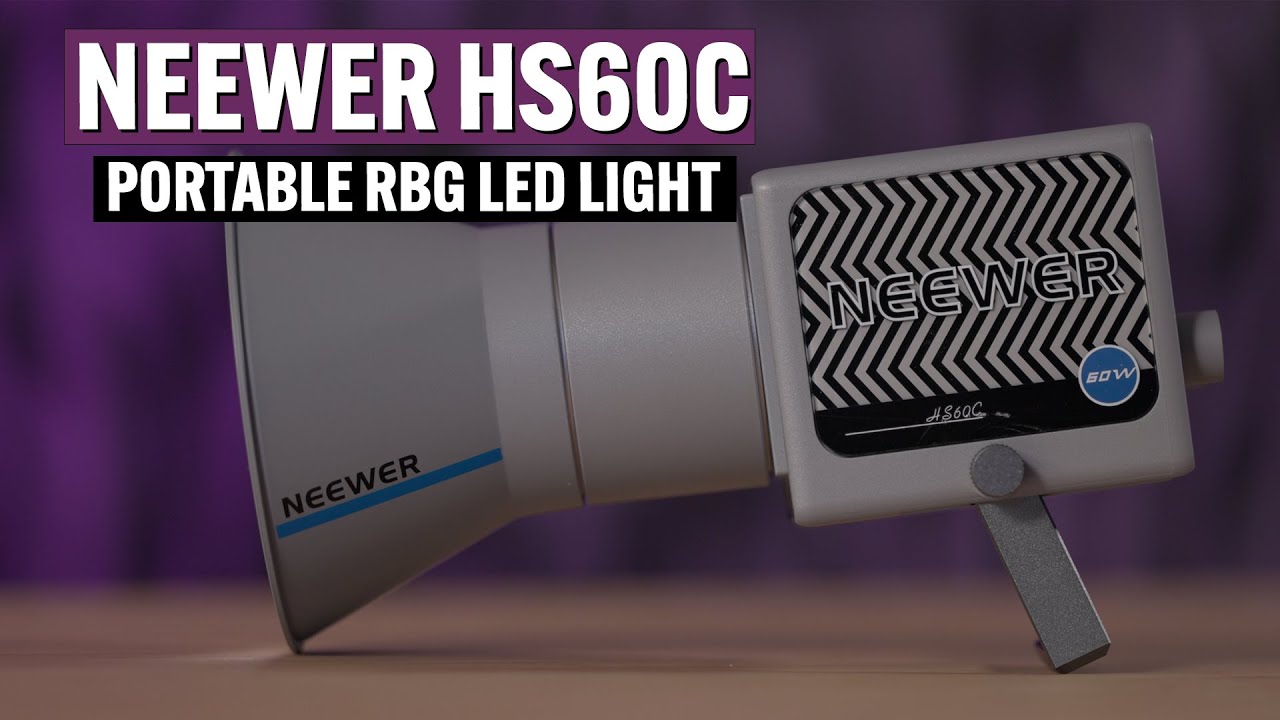 NEEWER HS60C - 60W SMALL RGB LED