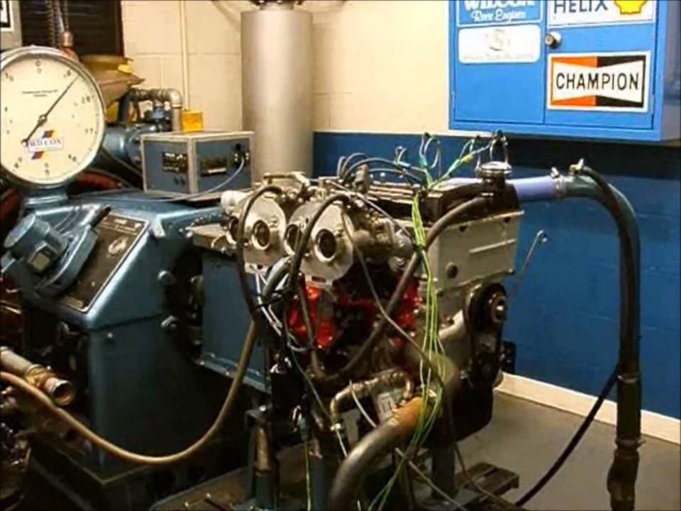 Dyno Testing FIA Historic 1600 Lotus Twin Cam Engine