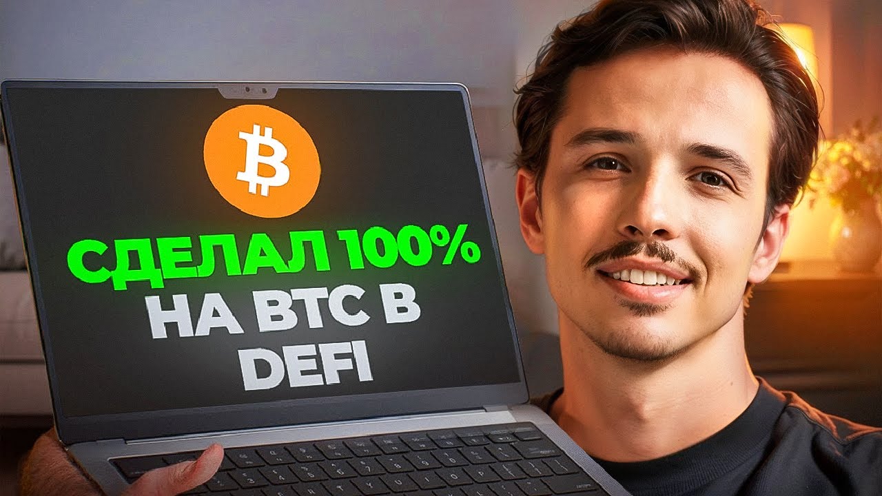 100% в Год на Биткоине? Да! Полный Гайд по DeFi-стратегиям